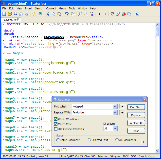 Texturizer Screenshot